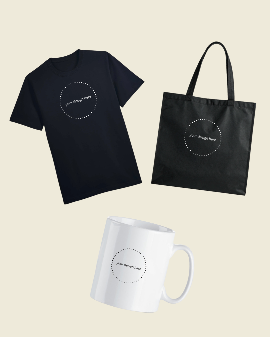 (T-shirt - Tote bag - Mug)